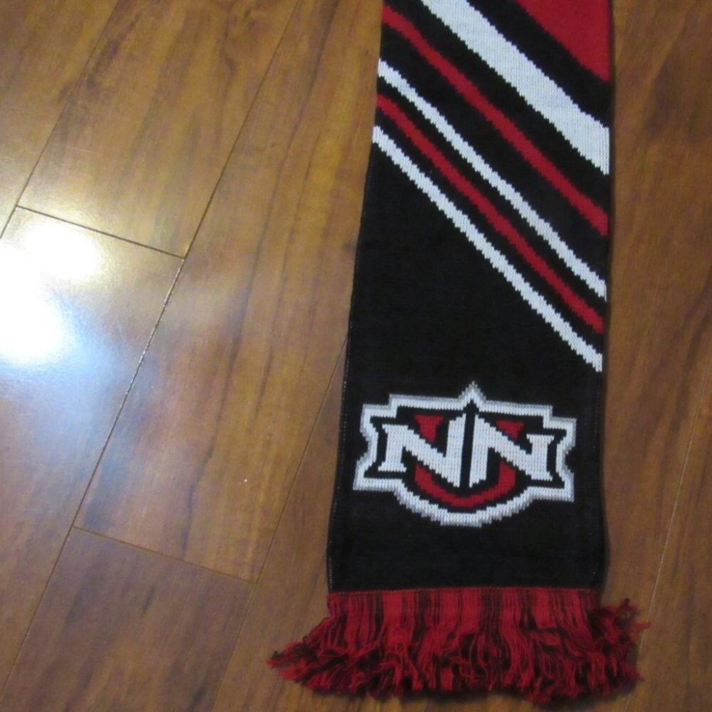 Northwest Nazarene Nighthawks Scarf Nampa Idaho Sports Team Fan Apparel NWT - Picture 11 of 11